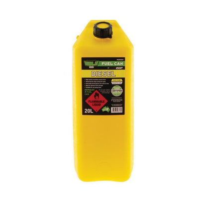 Fast Flow Plastic Jerry Can - Diesel Fuel 20 Litre
