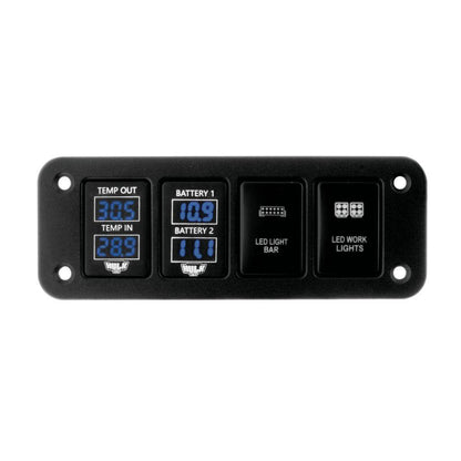 Quad Flush Mount Switch Panel - Late Toyota