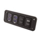 Quad Flush Mount Switch Panel - Early Toyota