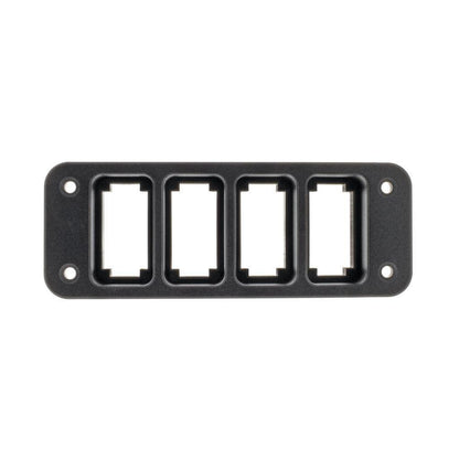 Quad Flush Mount Switch Panel - Early Toyota Hulk 4x4