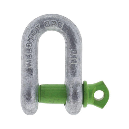 D Shackle 8mm 750kg (2pk) Hulk 4x4