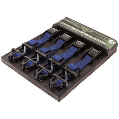 Cambuckle Tiedown Straps (4PK) Hulk 4x4
