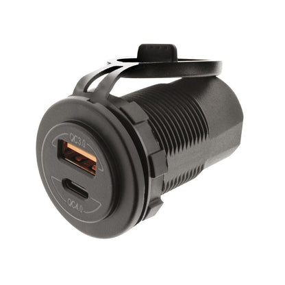 Dual USB Socket Quick Charge QC3.0 & QC4.0 Hulk 4x4