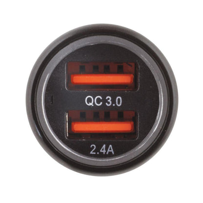 Dual USB in Car Socket Charger - QC3.0 & 2.4 Amp Hulk 4x4