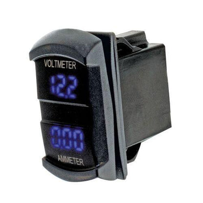 Switch Size Dual Voltmeter & Ammeter Hulk 4x4