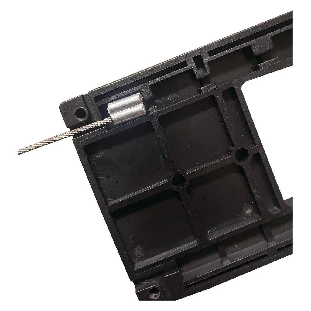 Slimline Single Billet Surface Mount 50A Anderson Plug Housing