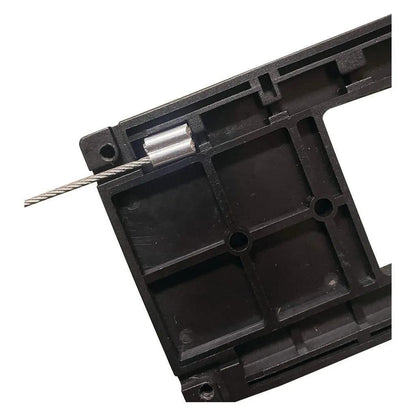 Slimline Single Billet Surface Mount 50A Anderson Plug Housing
