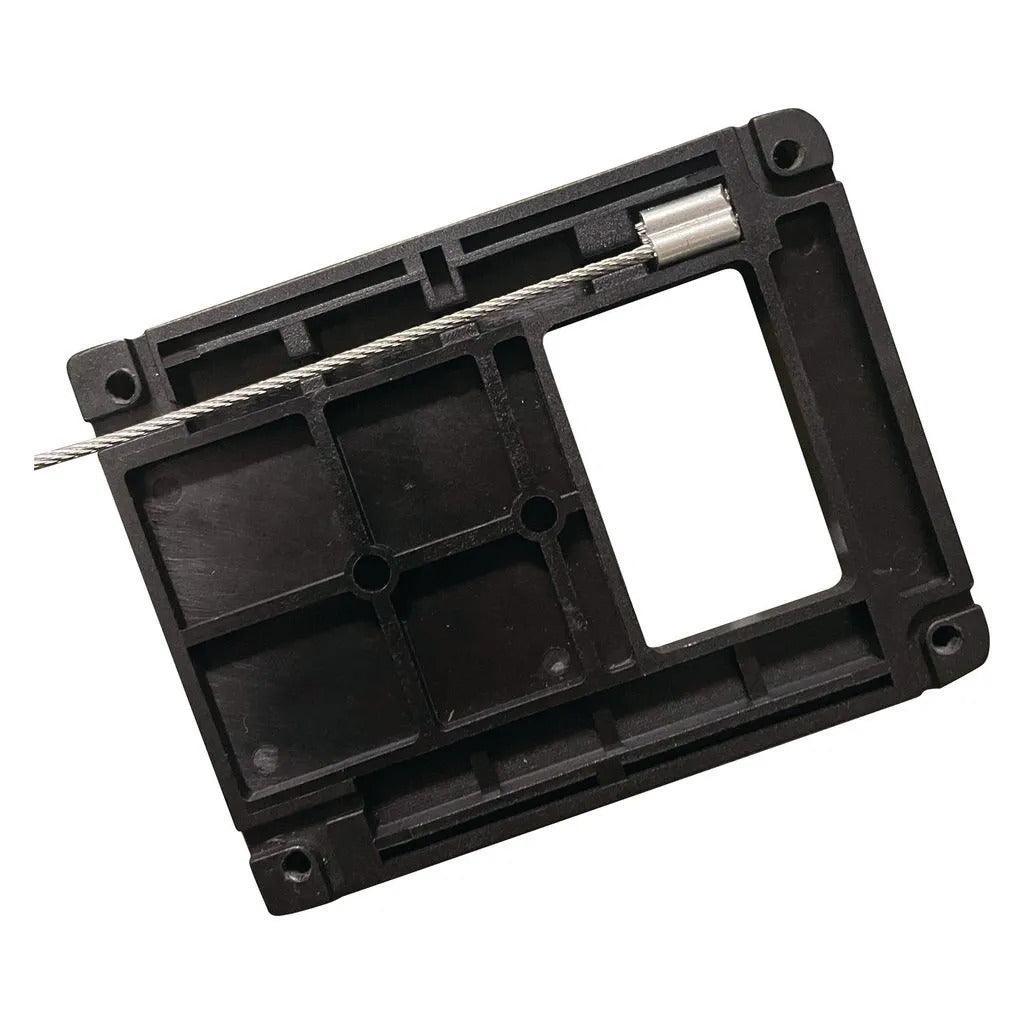 Slimline Single Billet Surface Mount 50A Anderson Plug Housing