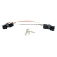 Double Flush Mount Housing W/ 50A Red & Grey Plugs