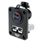 Double Flush Mount Housing With 50A Plug