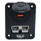 Double Flush Mount Housing With 50A Plug