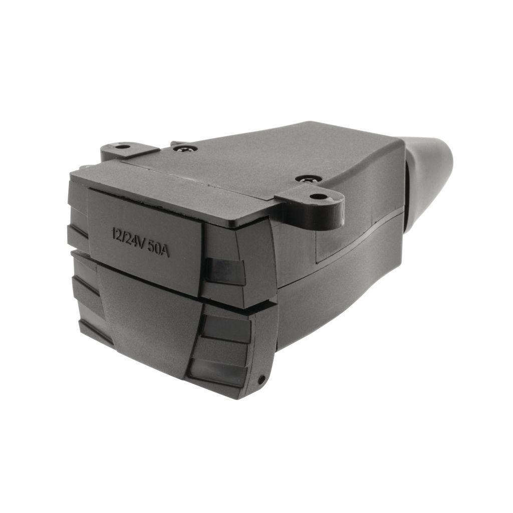 7 Pin Flat Trailer Socket With 50A Connector