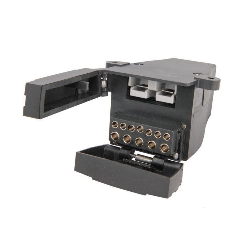 12 Pin Flat Trailer Socket With 50A Connector
