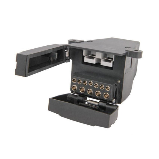 12 Pin Flat Trailer Socket With 50A Connector