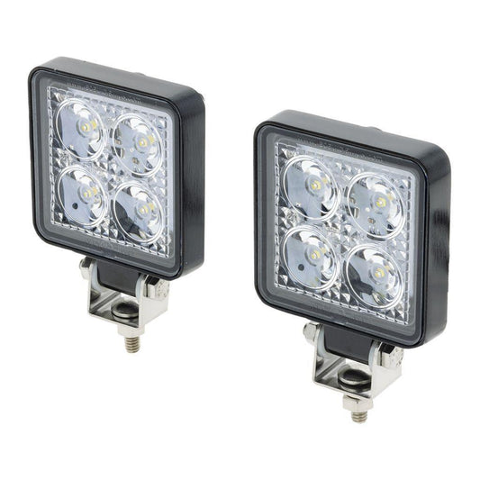 Led Square Worklamp Kit 9 - 30V 24 Watts