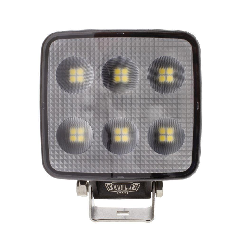 Led Square Flood Beam Worklamp 9 - 36 Volts 35W