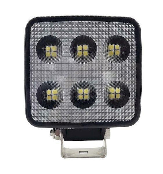 Led Square Flood Beam Worklamp 9 - 36V 24W
