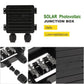 Solar Junction Box PV Connector with 2 Diodes for Panel 50W-170W 6A