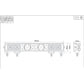 20” Laser Led Lightbar Combo Beam 507MM