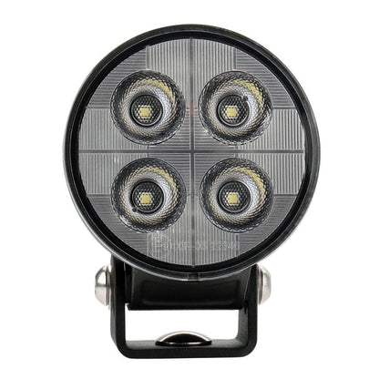 Led Round Flood Beam Worklamp 9 - 36V 4 Led’s 3,800 Lumens