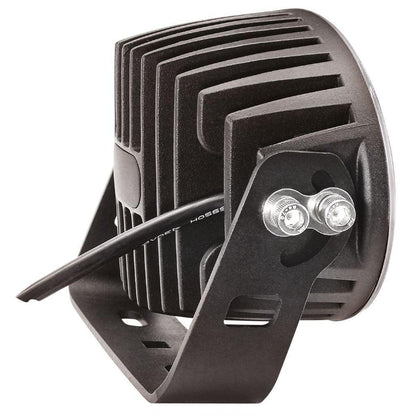 Led Oval Worklamp Flood Beam 10- 60V 60W 6 Led’s Black Hsng 6,600 Lumens