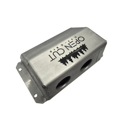 Open Cut Off-Grid Surface Mount Aux Panel (Silver)