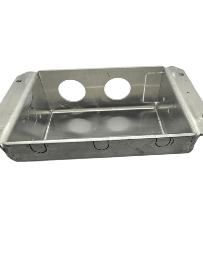 Open Cut Off-Grid Surface Mount Aux Panel (Silver)