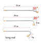 High-pressure Extension Rod For Car Washer Water Gun 1/4 inch Quick Connect Angle 30/90 degree U type Curved Head Wand Lance