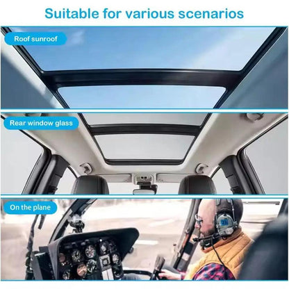 For Starlink Mini Sunroof Suction Cup Car Mount Car Suction Cup Bracket Navigation Kickstand Car Window Open Cut Off-Grid