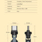 AUFU PD240W OTG USB C to Type C Adapter 540 Rotation Type-C Male to Female Converter for Macbook Xiaomi Samsung OTG Connector