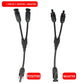 PV connector Y/T type 2/3/4/5/6/7 Way parallel connection solar panel system waterprrof connector Branch Solar Cell Connect Plug