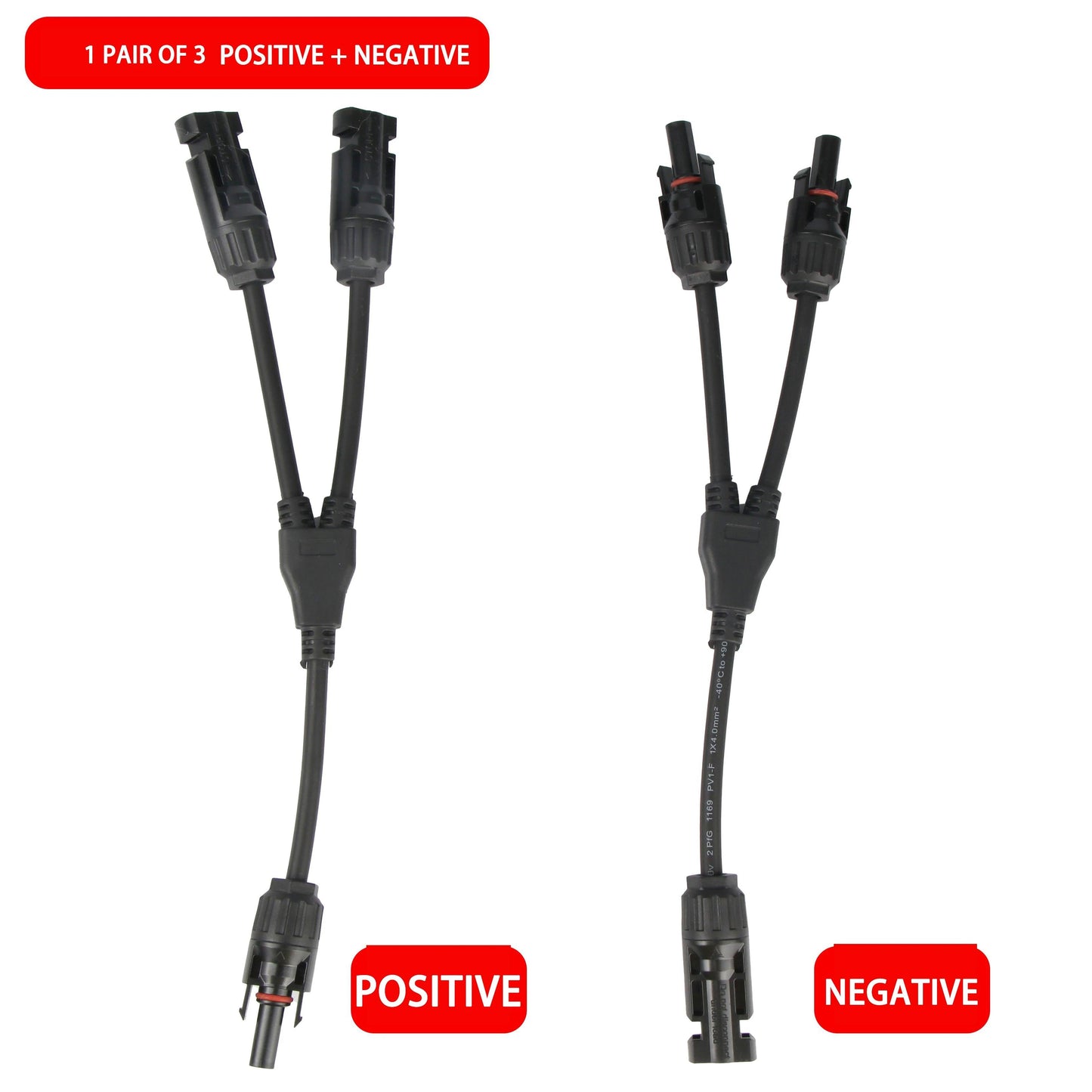 PV connector Y/T type 2/3/4/5/6/7 Way parallel connection solar panel system waterprrof connector Branch Solar Cell Connect Plug
