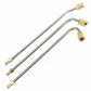 High-pressure Extension Rod For Car Washer Water Gun 1/4 inch Quick Connect Angle 30/90 degree U type Curved Head Wand Lance