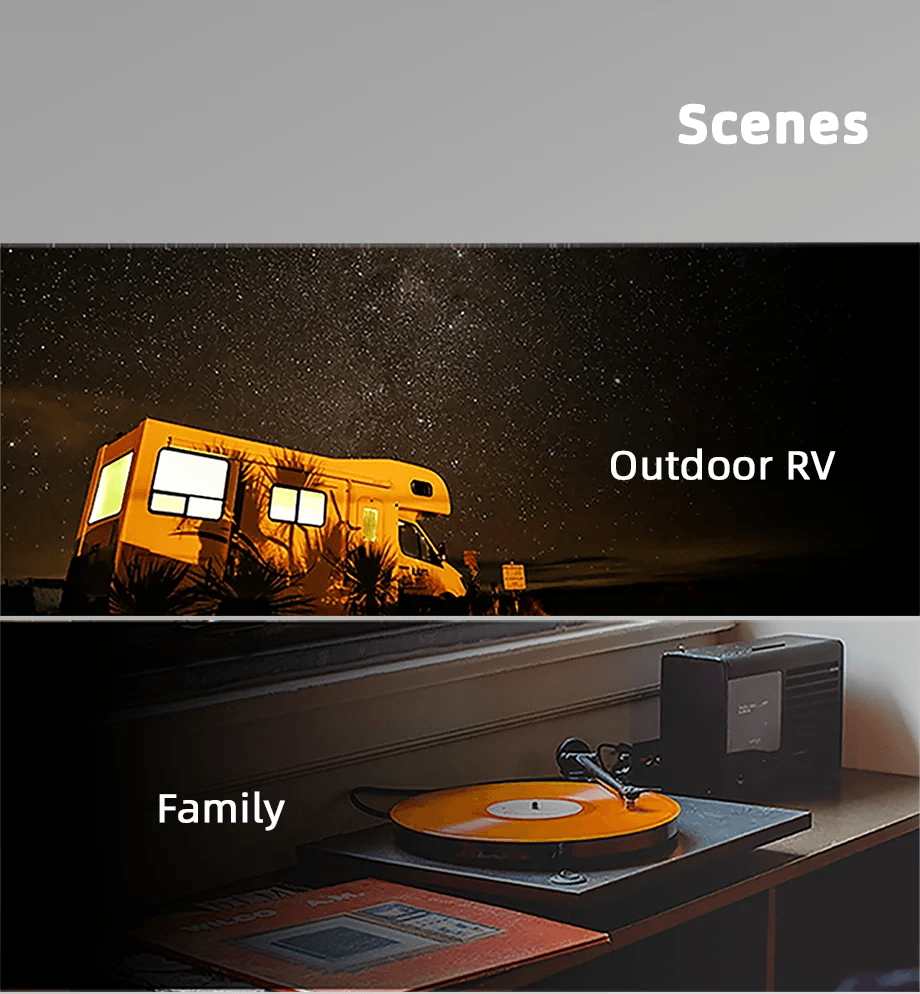 FCHAO 6000W Pure Sine Wave Inverter, 12/24/48V to 220V Converter, AU Socket, LCD Display & Remote Control,for Home, Camping, RV