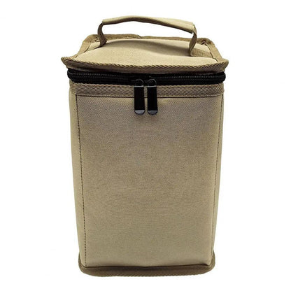 Fuel Tank Bag Impact resistant Storage Bag Portable Camping Lantern Gas Tank Storage Bag with Soft Lining for Outdoor Open Cut Off-Grid