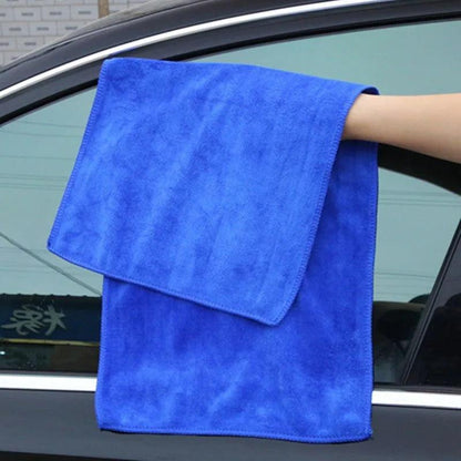 1-20Pcs Microfiber Towels Car Wash Drying Cloth Towel Household Cleaning Cloths Auto Detailing Polishing Cloth Home Clean Tools Open Cut Off-Grid