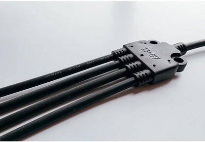 PV connector Y/T type 2/3/4/5/6/7 Way parallel connection solar panel system waterprrof connector Branch Solar Cell Connect Plug Open Cut Off-Grid