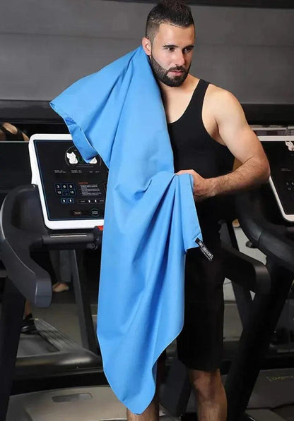 Quick-Drying Sports Towel 40x80CM Blue Grey Green Orange Swimming Gym Fitness Camping Running Beach Washcloth Towels Open Cut Off-Grid