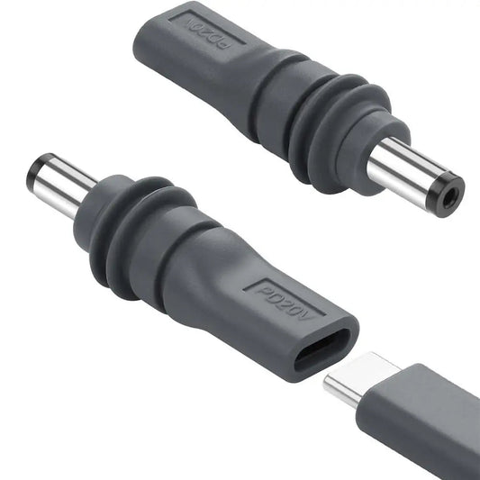 C to DC/D to D Power Adapter for Starlink Mini PD100W USB C Female to DC5521 Male Connector Charge Barrel Jack Power Adapter