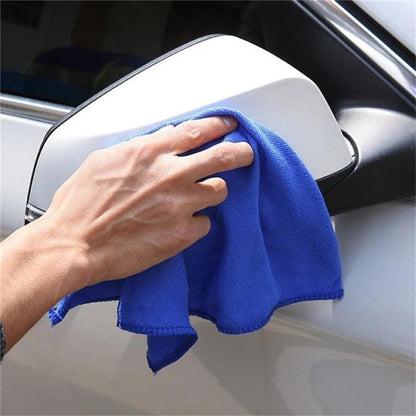 1-20Pcs Microfiber Towels Car Wash Drying Cloth Towel Household Cleaning Cloths Auto Detailing Polishing Cloth Home Clean Tools Open Cut Off-Grid