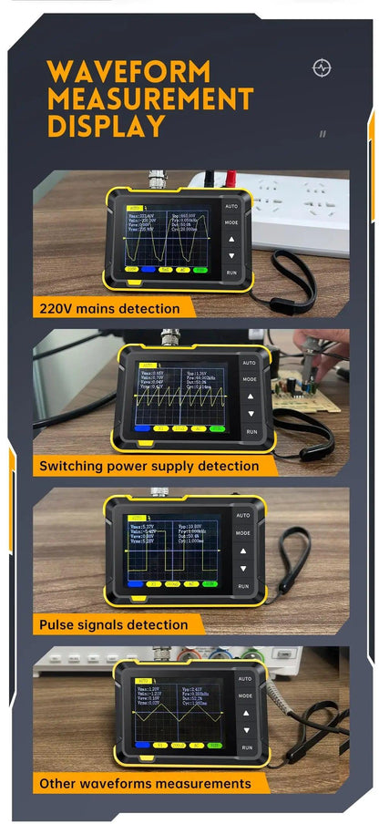 Mini Handheld Digital Oscilloscope DSO152 FNIRSI
