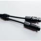 PV connector Y/T type 2/3/4/5/6/7 Way parallel connection solar panel system waterprrof connector Branch Solar Cell Connect Plug