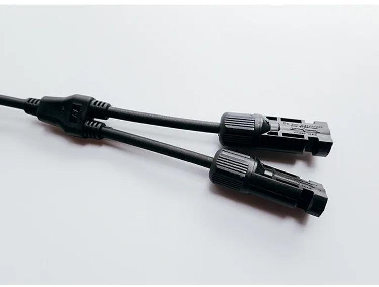PV connector Y/T type 2/3/4/5/6/7 Way parallel connection solar panel system waterprrof connector Branch Solar Cell Connect Plug