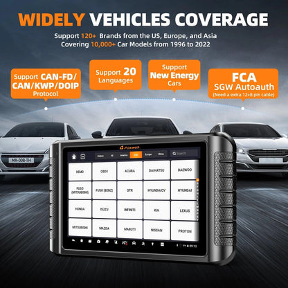 2024 FOXWELL NT1009 OBD2 Bluetooth Car Scanner Foxwell