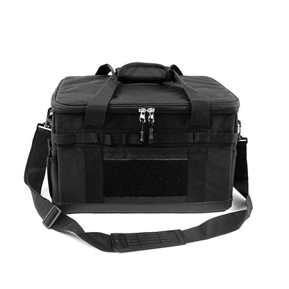 Large Zipper Camping Bag Anti-crash Stove Cookware Carrying Bag Multifunctional Durable Camping Accessories Storage Organizer Open Cut Off-Grid