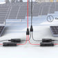 Y&H 2 Pairs Male＆Female Waterproof Plug PV Cable Connector for Solar Inverter Panels PV Systems and Wire Connection