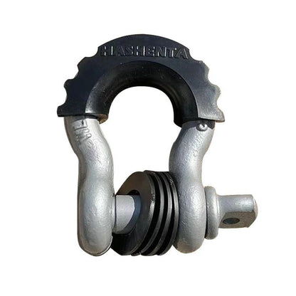 Anti-Rust Bow Shackle 5/8" D-Ring Shackle 42,990lbs Break Strength with Isolator &Washers Kit for Jeep Off-Road Vehicle Recovery Open Cut Off-Grid