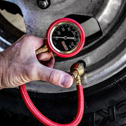 250PSI Digital Tire Pressure Inflator Gauge Aluminum Alloy LCD Tyre Pressure Meter All Top 4x4 Accessories