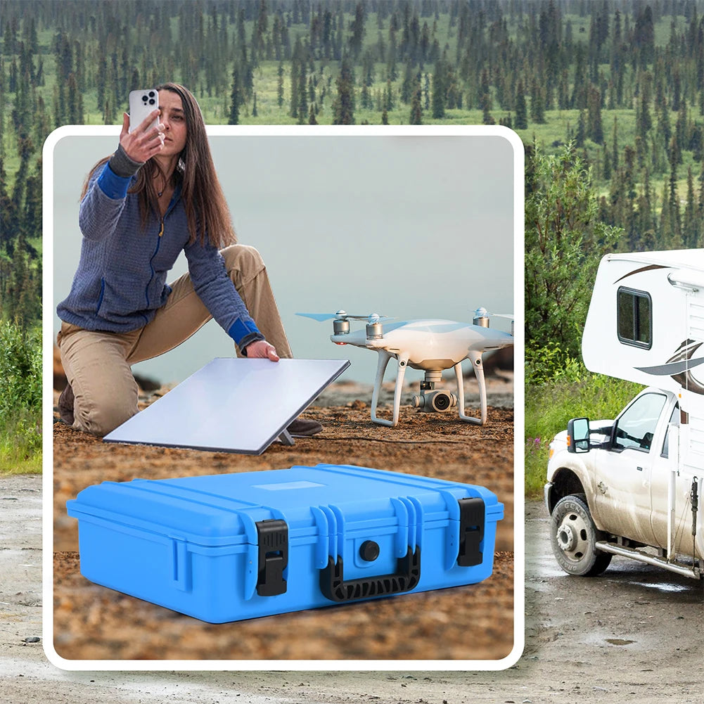 Carrying Case for StarLink Mini Kit Travel Case Waterproof Protective Case Organizer Storage Box for StarLink Mini Accessories