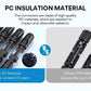 Y&H 2 Pairs Male＆Female Waterproof Plug PV Cable Connector for Solar Inverter Panels PV Systems and Wire Connection